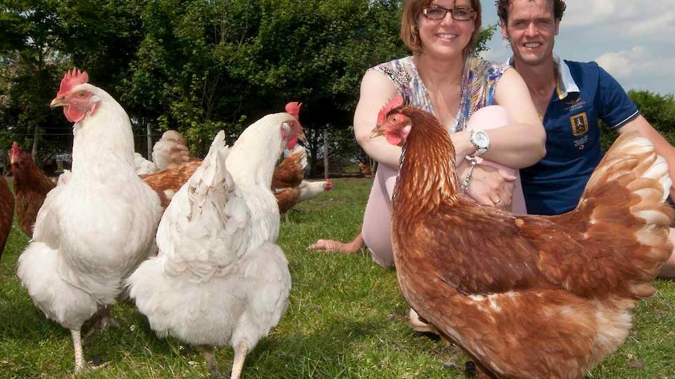 Kerkdienst op pluimveebedrijf in Bathmen