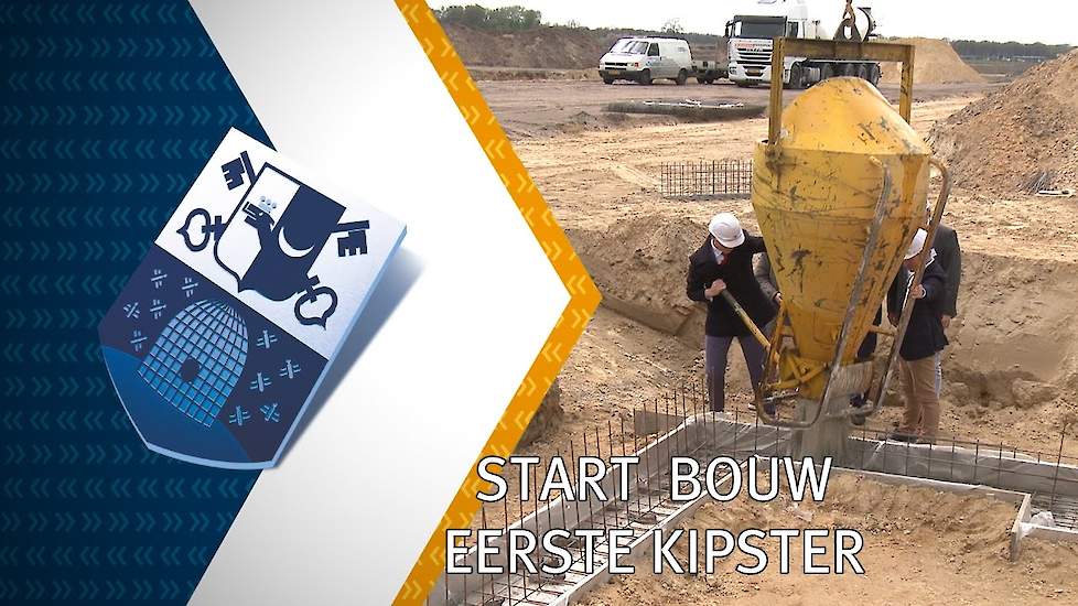 Start  bouw eerste Kipster - 21 april 2017 - Peel en Maas TV Venray