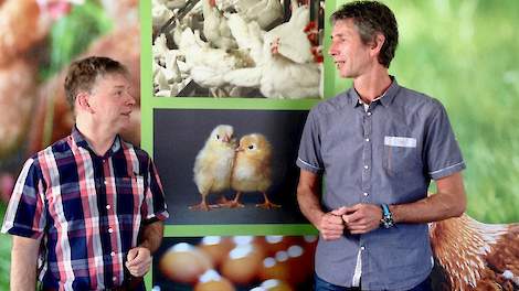 Wim Polman (links) en Mike Jansen van PoultryPlan.