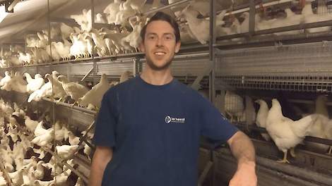 Julian Huijboom, pluimveedierenarts in opleiding.