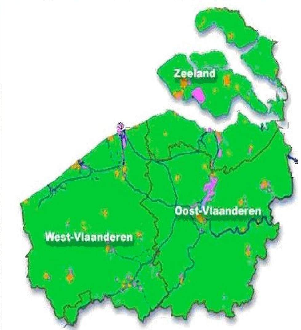 Momenteel is het virus geconstateerd op vier leghennenbedrijven en vier vermeerderingsbedrijven, waarvan twee in Oost-Vlaanderen en zes in West-Vlaanderen, die beiden aan de Nederlandse provincie Zeeland grenzen.