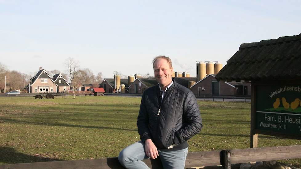 Vleeskuikenhouder Bert Heusinkveld