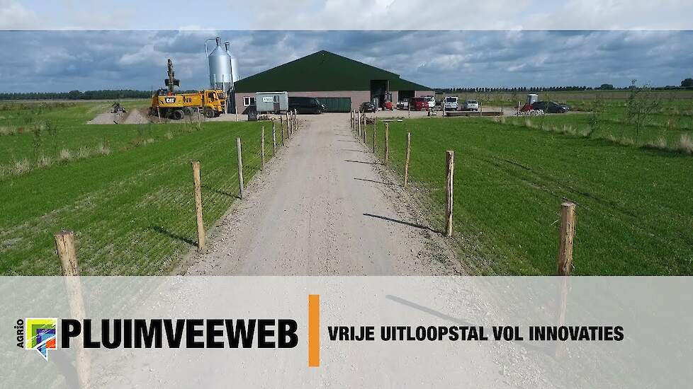 Vrije uitloopstal vol innovaties