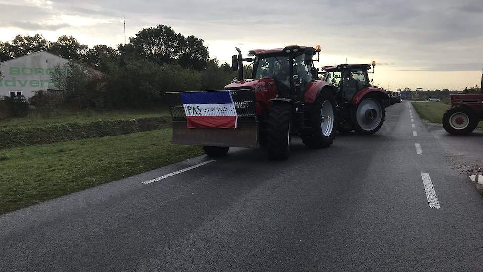 Vanuit Border onderweg naar Assen