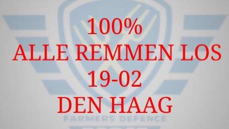 De afbeelding die het bestuur van het Farmers Defence Force in de appgroepen heeft rondgestuurd