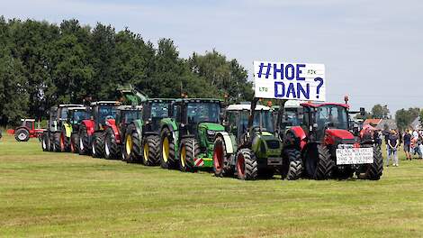 Beeld van een eerder protest in Didam ter illustratie.