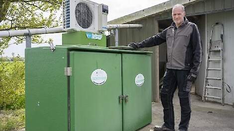 Leghennenhouder Chiel Gielen nam deel aan de pilot van GD en LNV om de bioveiligheid op pluimveebedrijven te vergroten.