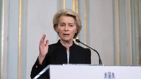 Commissievoorzitter Ursula Von der Leyen heeft minder haast met de Farm to Fork-strategie.