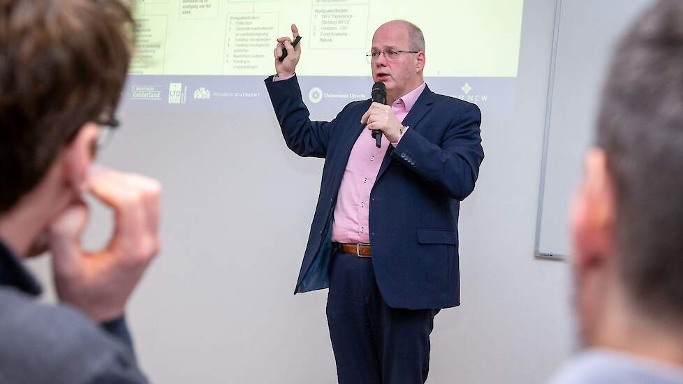 Henk Kievit, MT Regiodeal, gaat in op de resultaten van regiodeal Foodvalley.