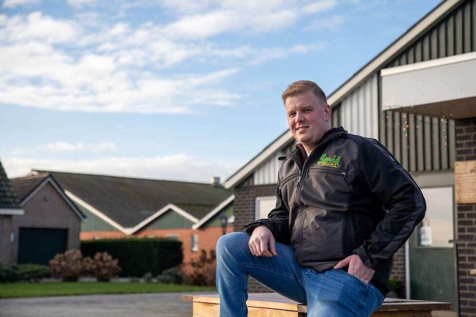 André Smid, pluimveehouderij Eiboerderij Smid in Heemserveen