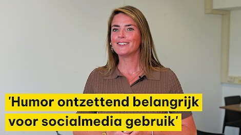 'Humor ontzettend belangrijk voor socialmedia gebruik'