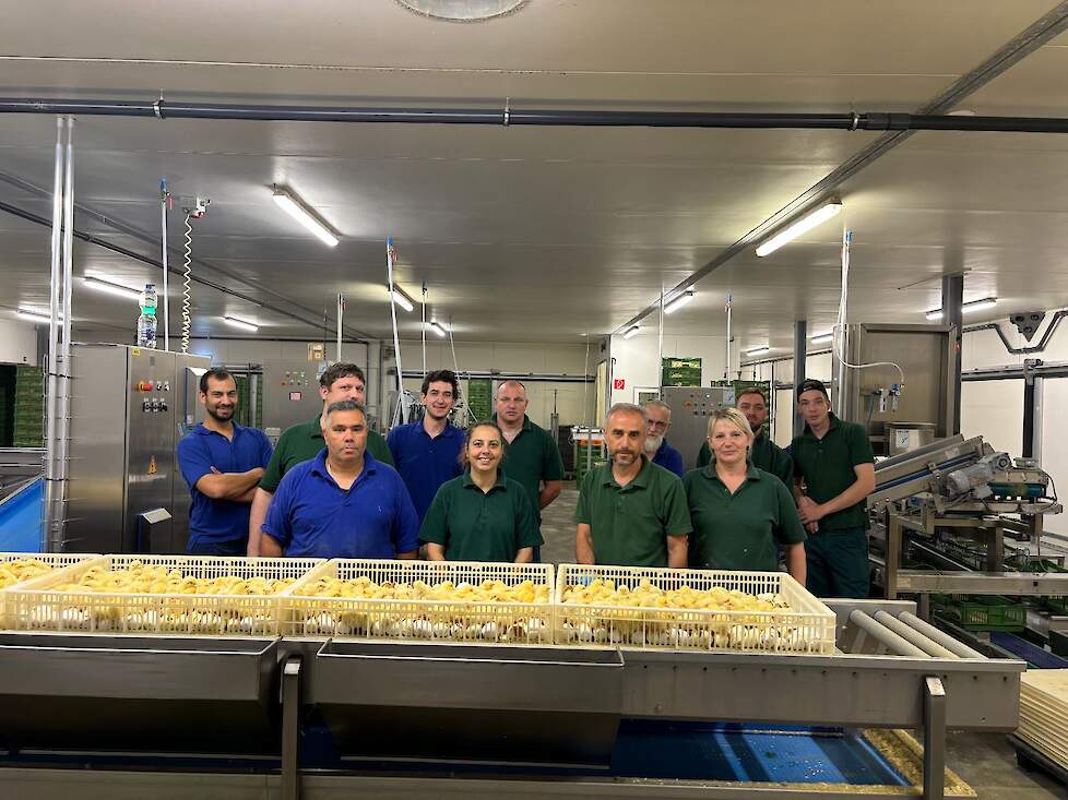Het team van de broederij in Bad Bentheim.