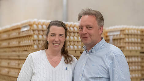 Familie De groot ging van de stad naar de legpluimveestal