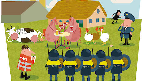 Dreigende activisten: 'Wacht maar tot we je pakken!'