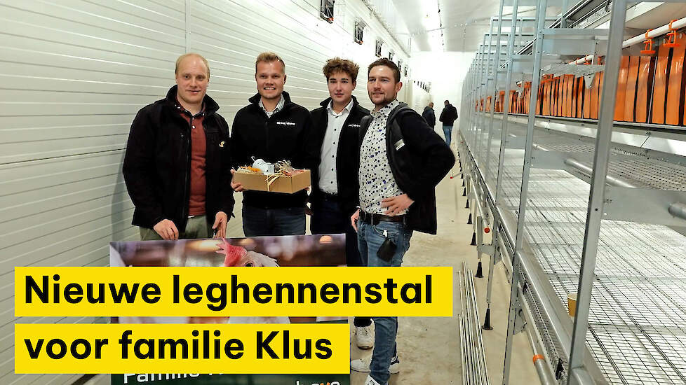 Nieuwe leghennenstal voor familie Klus