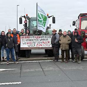 Boerenprotest in Zeebrugge (BE)