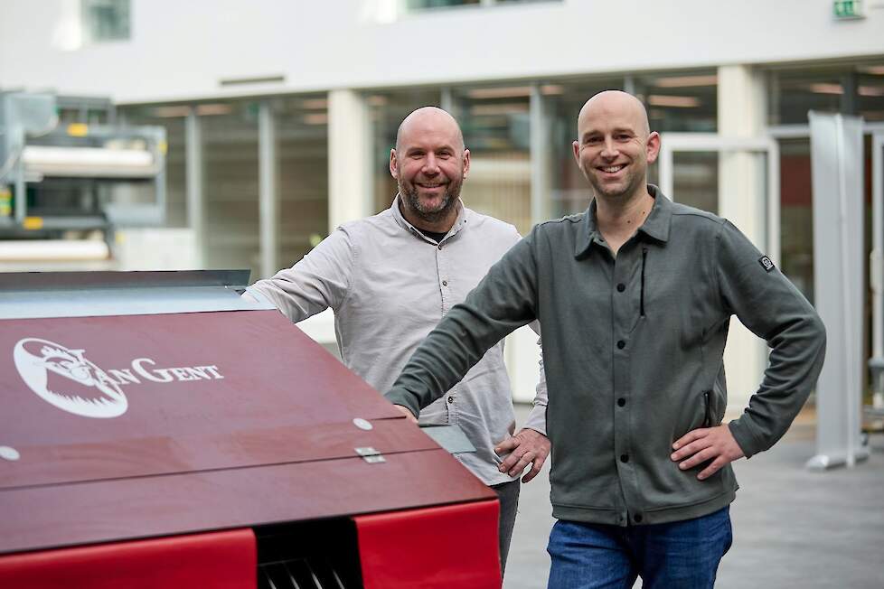 Frank Bakermans(links) en Ruud van Avendonk; samen verantwoordelijk voor de Nederlandse markt.