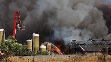 Iets minder stalbranden in 2025; vooral pluimvee getroffen